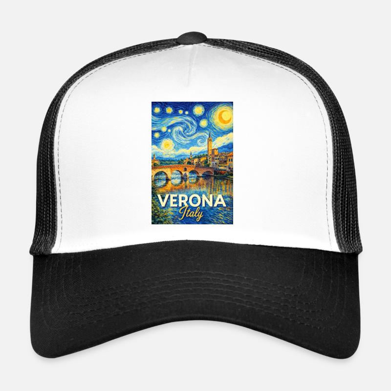 Vérone, Italie. Casquette trucker 