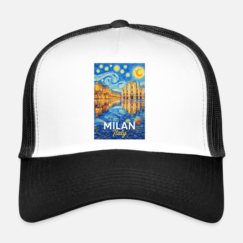 Mailand, Italien. Trucker Cap