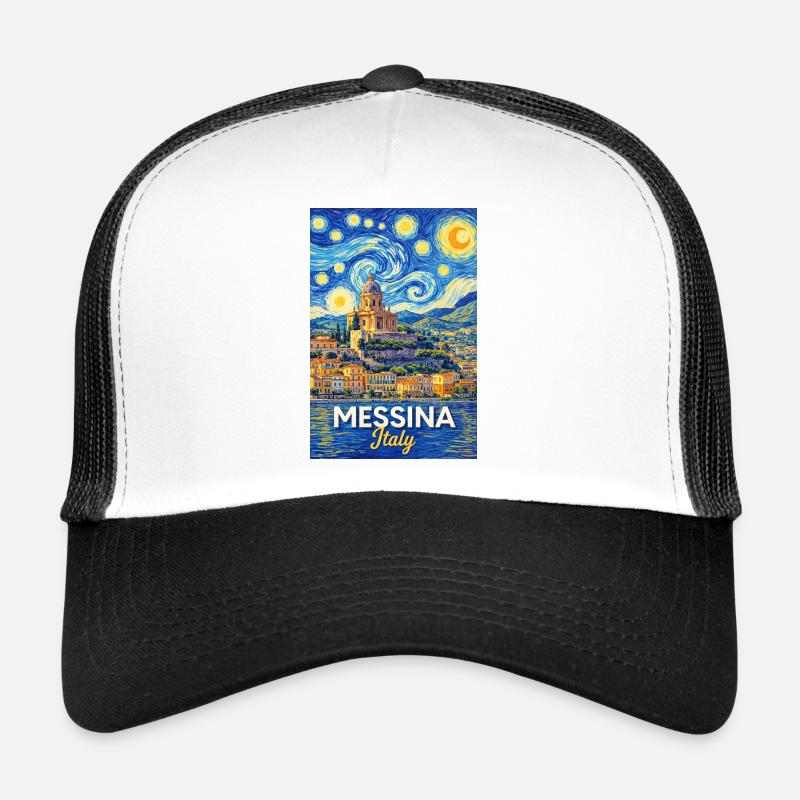 Messine, Italie. Casquette trucker 