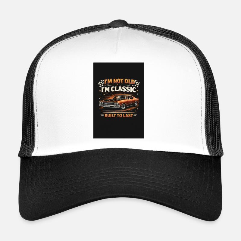 Old School Classic construit pour durer Casquette trucker 