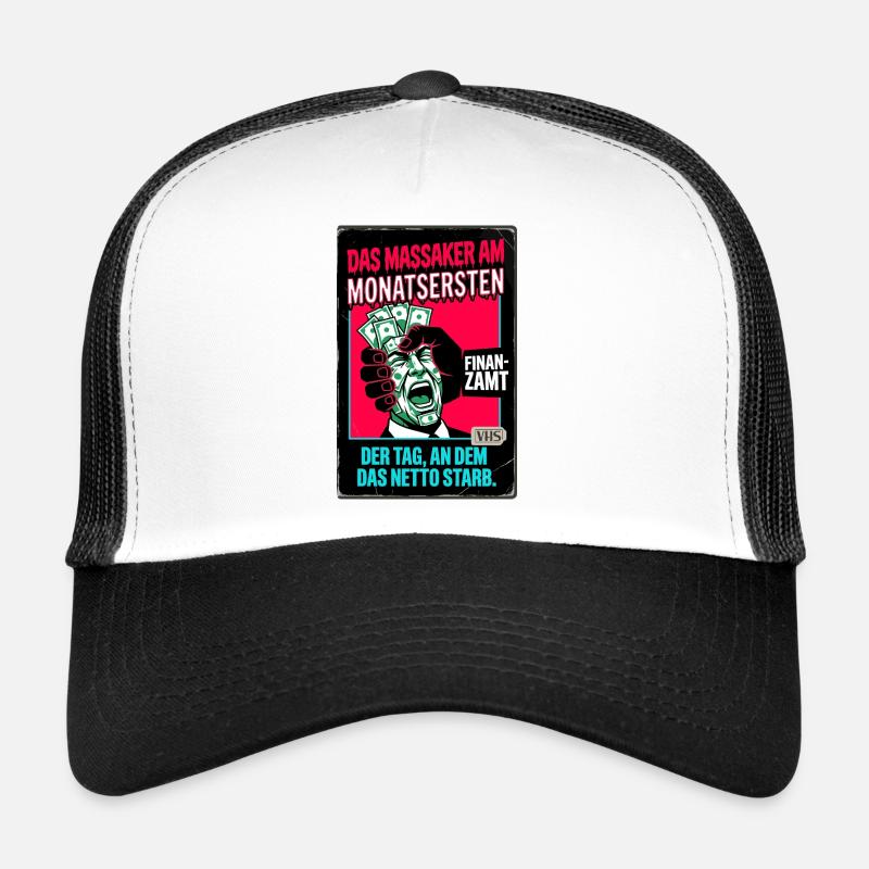 Le Massacre sur la VHS Horror du Premier du Mois Casquette trucker 