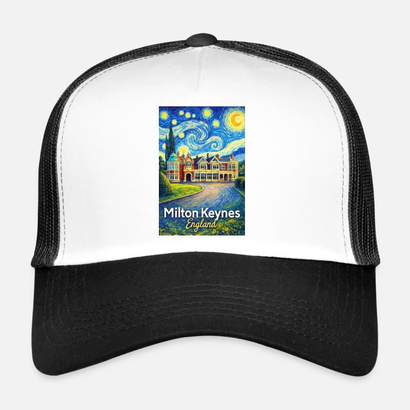 Milton Keynes, England Trucker Cap