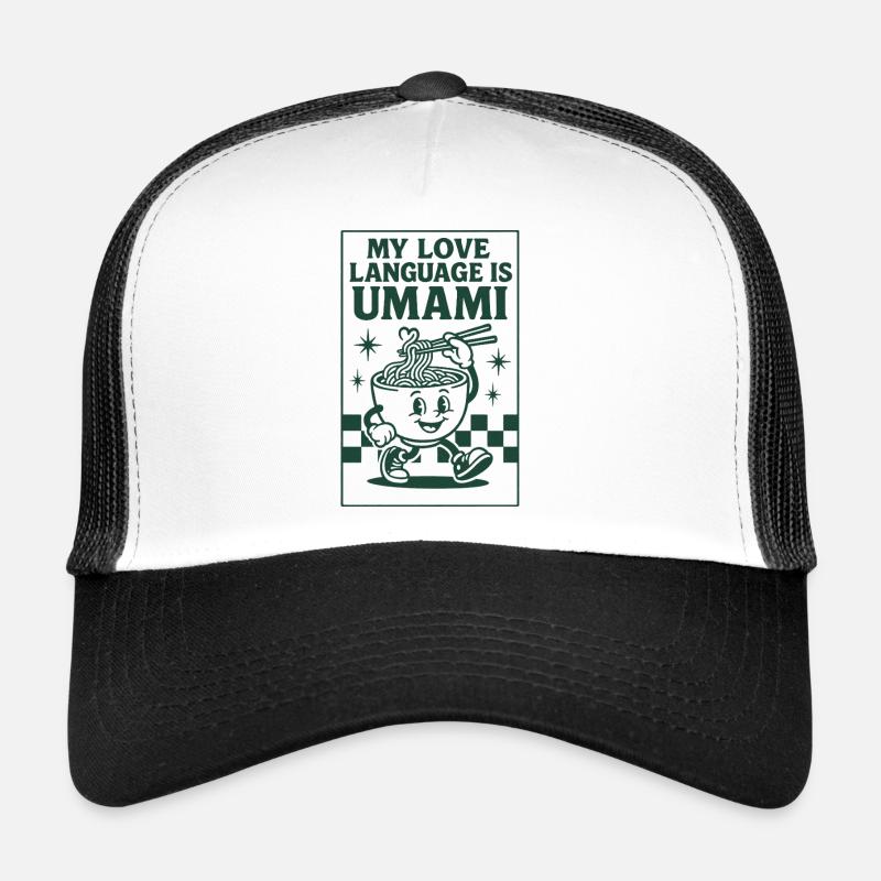 Umami, c’est l’amour | Nouilles ramen Casquette trucker 