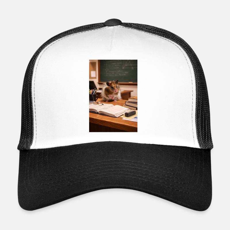 Chico 11: Professor - Trucker Cap - white/black