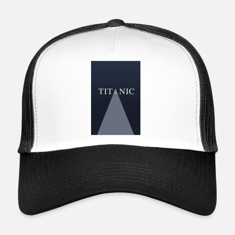 Affiche TITANIC Minimal Concept Casquette trucker 