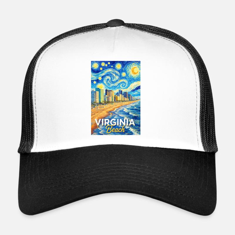 Plage de Virginie Casquette trucker 