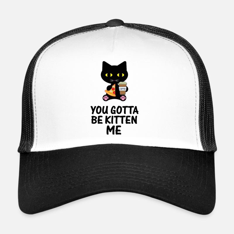 Chaton Chat Casquette trucker 