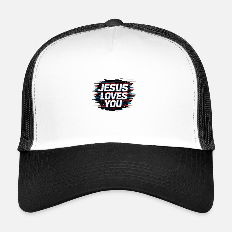 Bug de Jésus t’aime Casquette trucker 