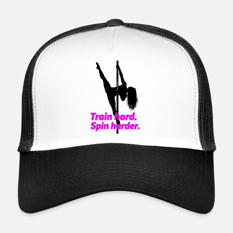 Silhouette de pole dance – Entraînez-vous à la rotation plus forte Casquette trucker 