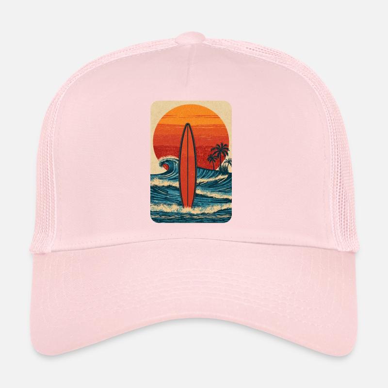 Sunset Surf Trucker Cap
