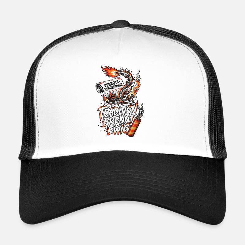 Tradition Brennt Ewig Pyro Trucker Cap