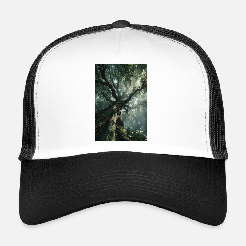 Uraltes Waldlicht Trucker Cap