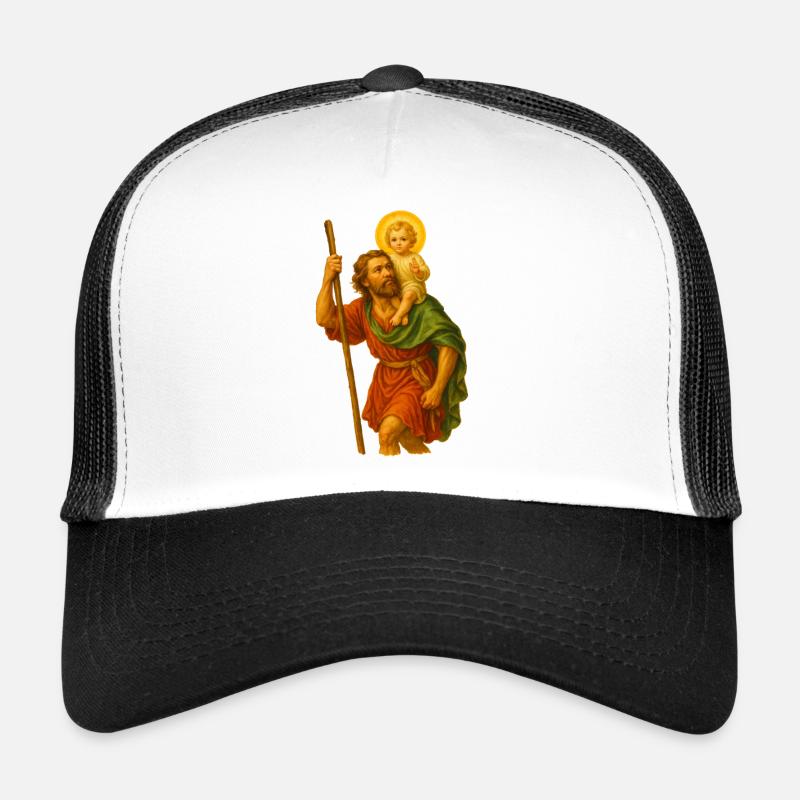 Marcheur sacré enceint un enfant Casquette trucker 