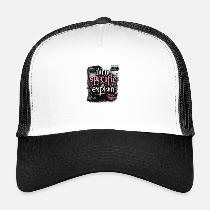 Trop précis pour expliquer – Gothic Pink Casquette trucker 