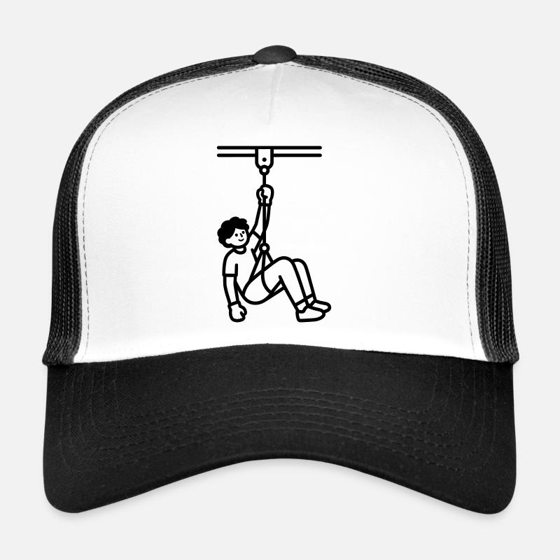 Zip Lines Trucker Cap