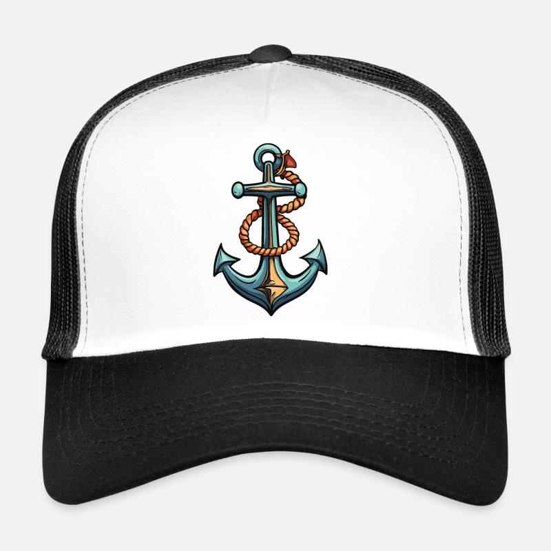 Conception de l’ancre Casquette trucker 