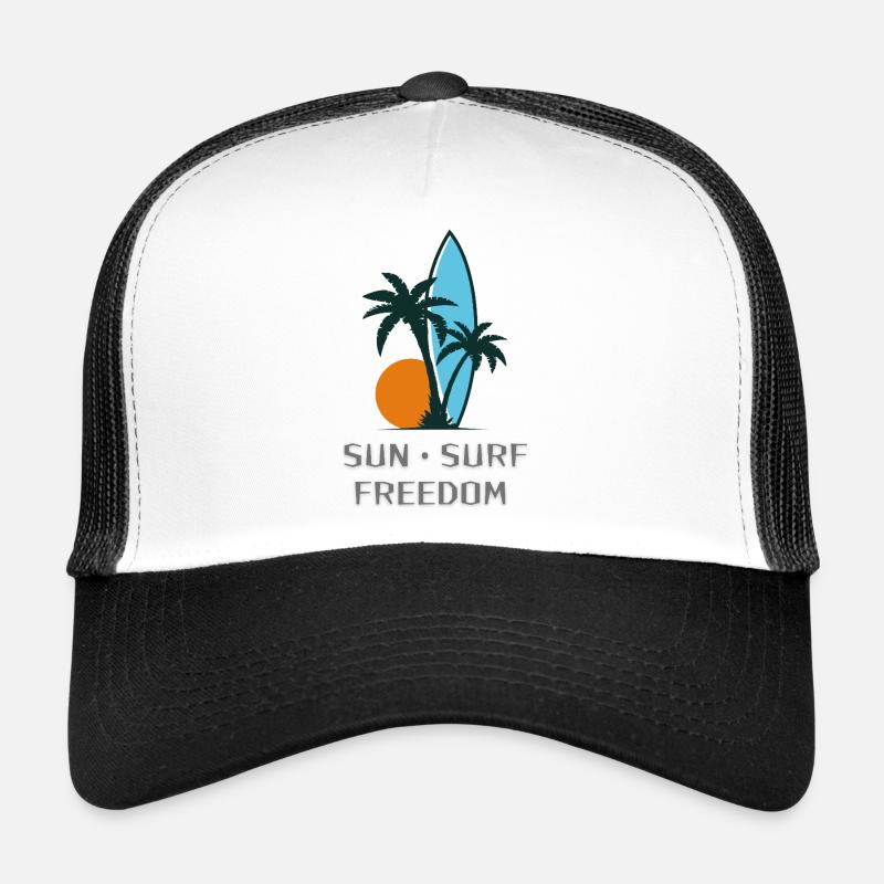 Sonne Surf Freiheit Trucker Cap