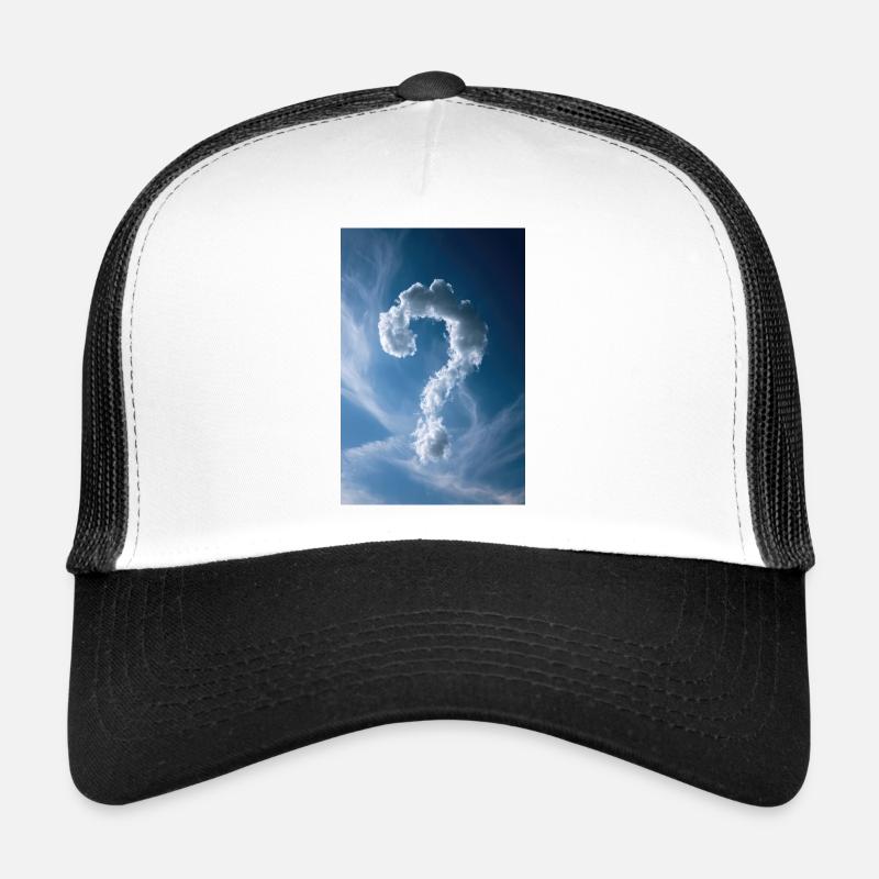 Nuage Ciel Interrogateur Casquette trucker 