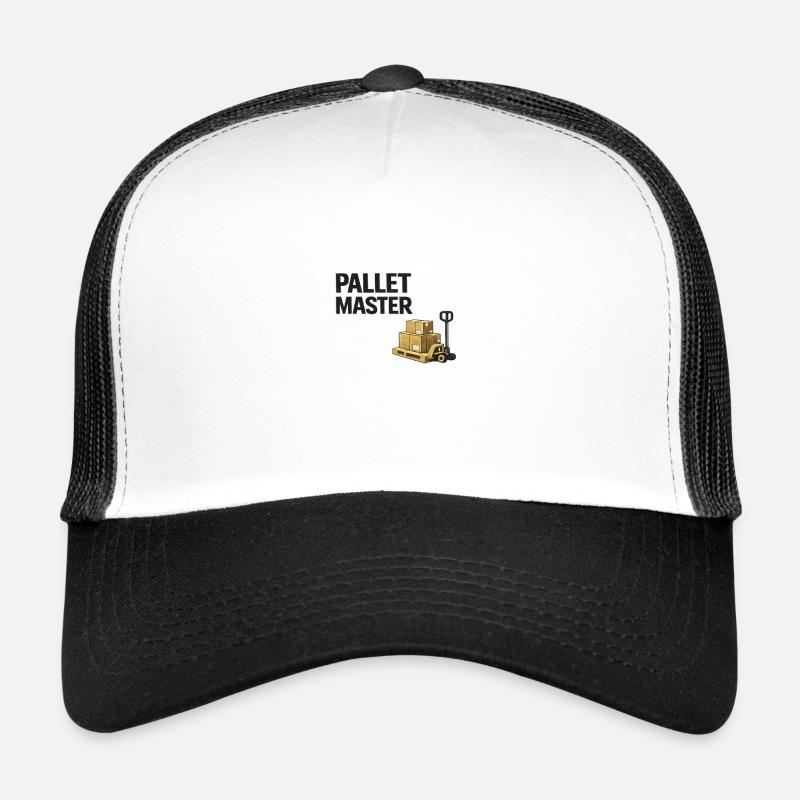 Maître palette : Élévateur d’entrepôt Casquette trucker 