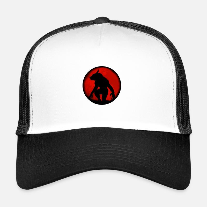 Le loup-garou de Fenri Casquette trucker 