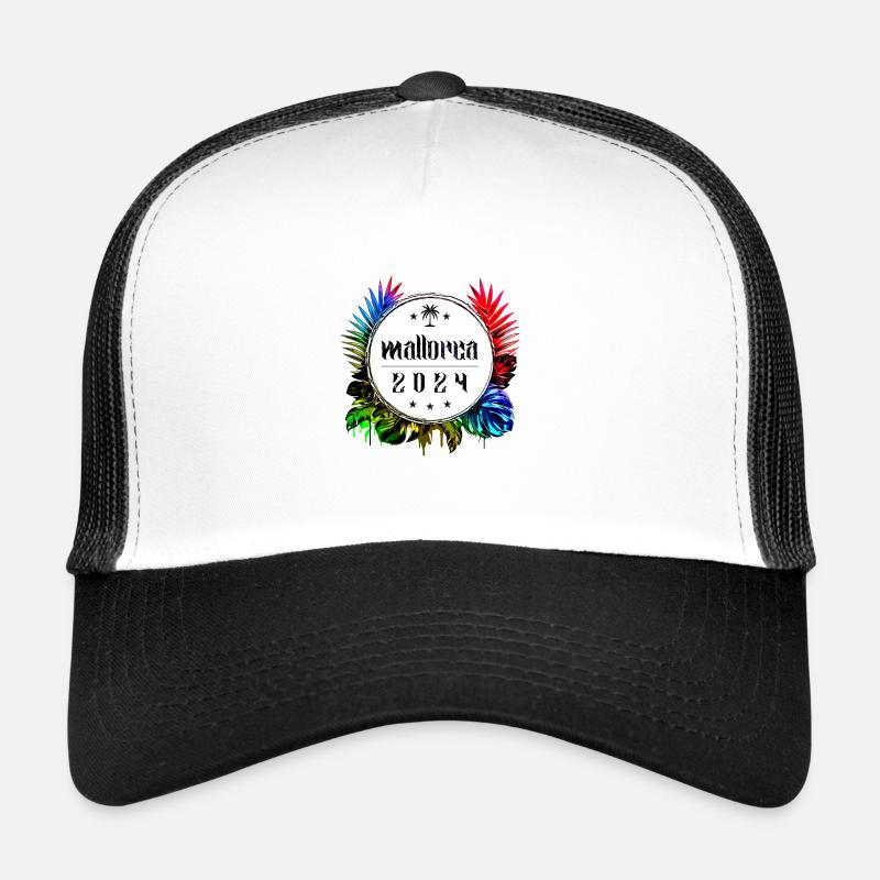 Majorque 2024 Coloré Casquette trucker 