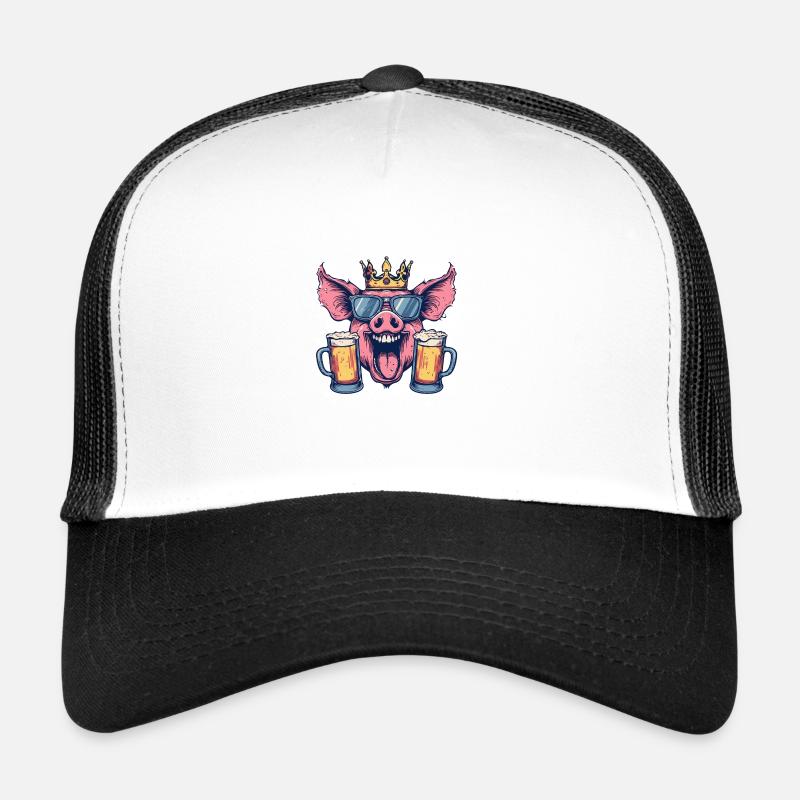 Schwein Bier Party Trucker Cap