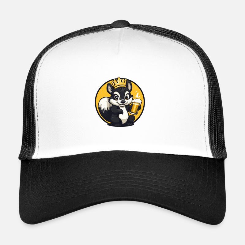 Skunk Beer Bande dessinée Casquette trucker 