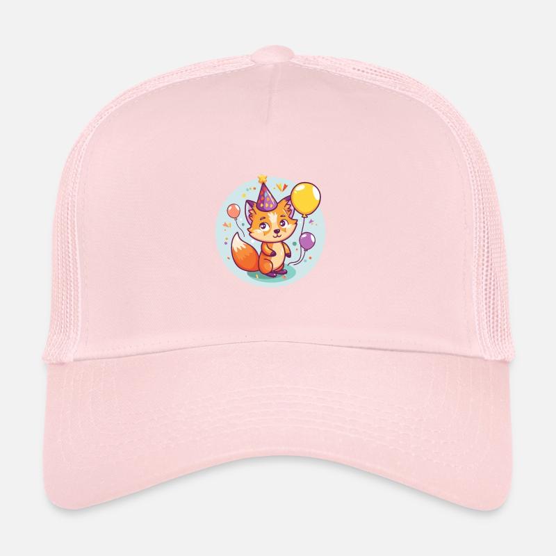 Fuchs Geburtstag Comic Trucker Cap