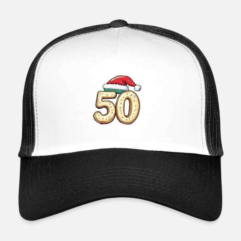 50 Number Christmas Trucker Cap