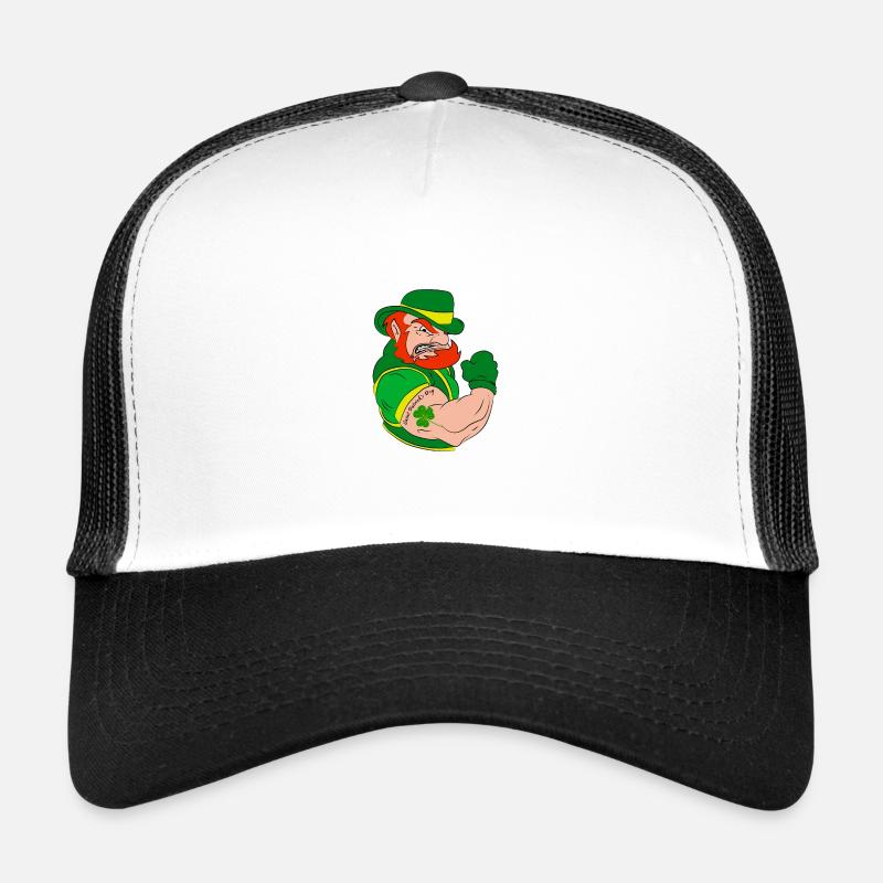 Saint Patrick's Day Irish Leprechaun St. Patrick's Day Trucker Cap