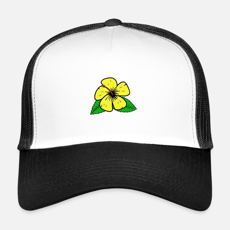 Fleur tropicale Casquette trucker 