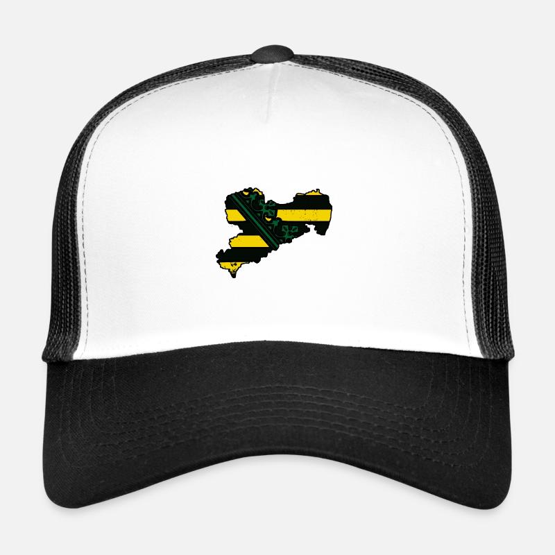 Saxe drapeau Casquette trucker 