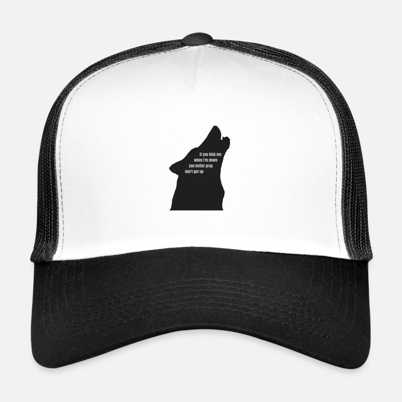 Loup avec sort Casquette trucker 