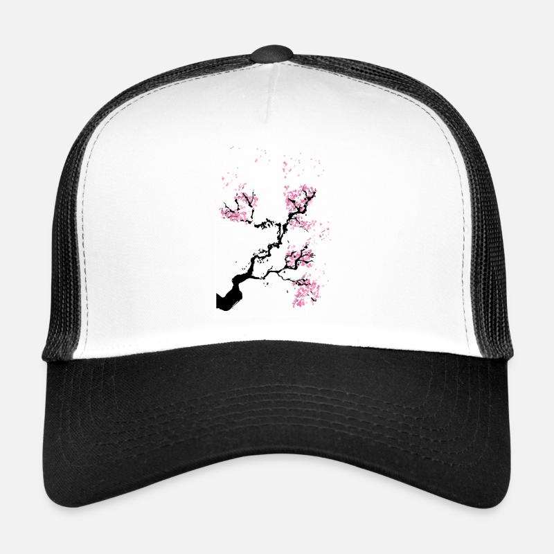 Japon fleur de cerisier Casquette trucker 