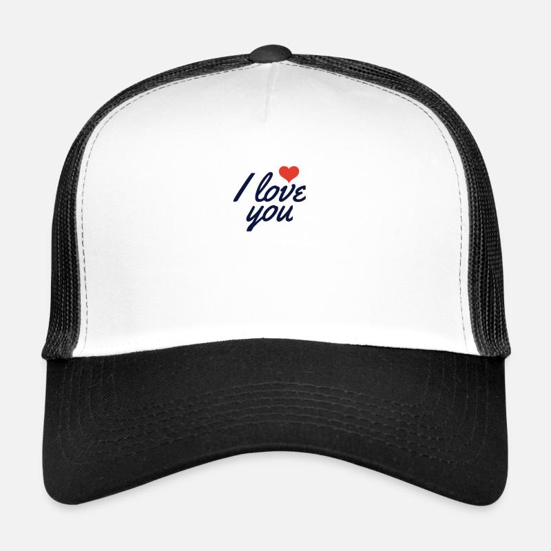 Ich liebe dich Trucker Cap