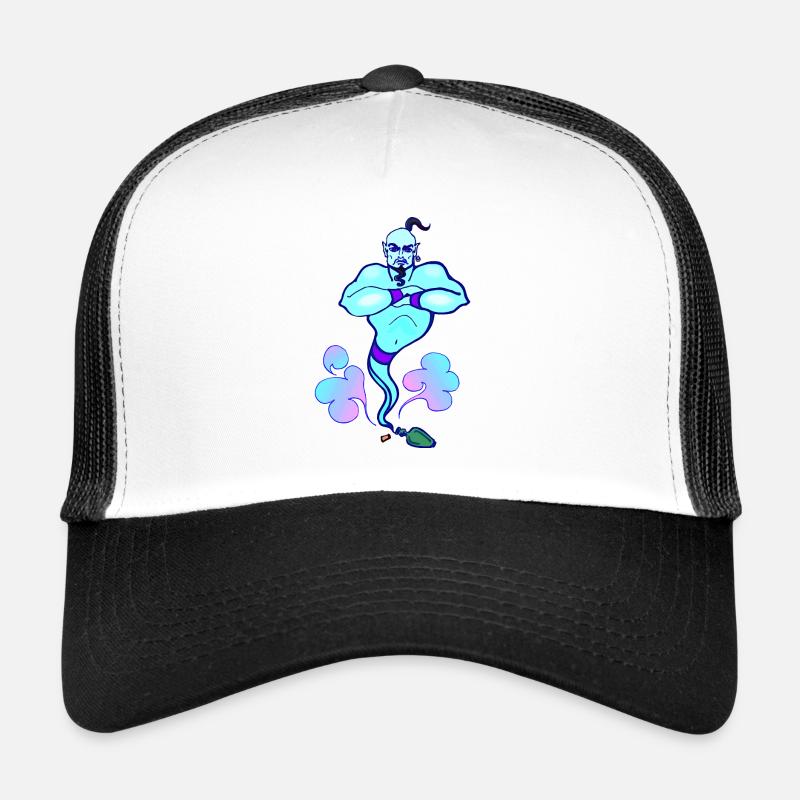 Bottle spirit - Trucker Cap - white/black