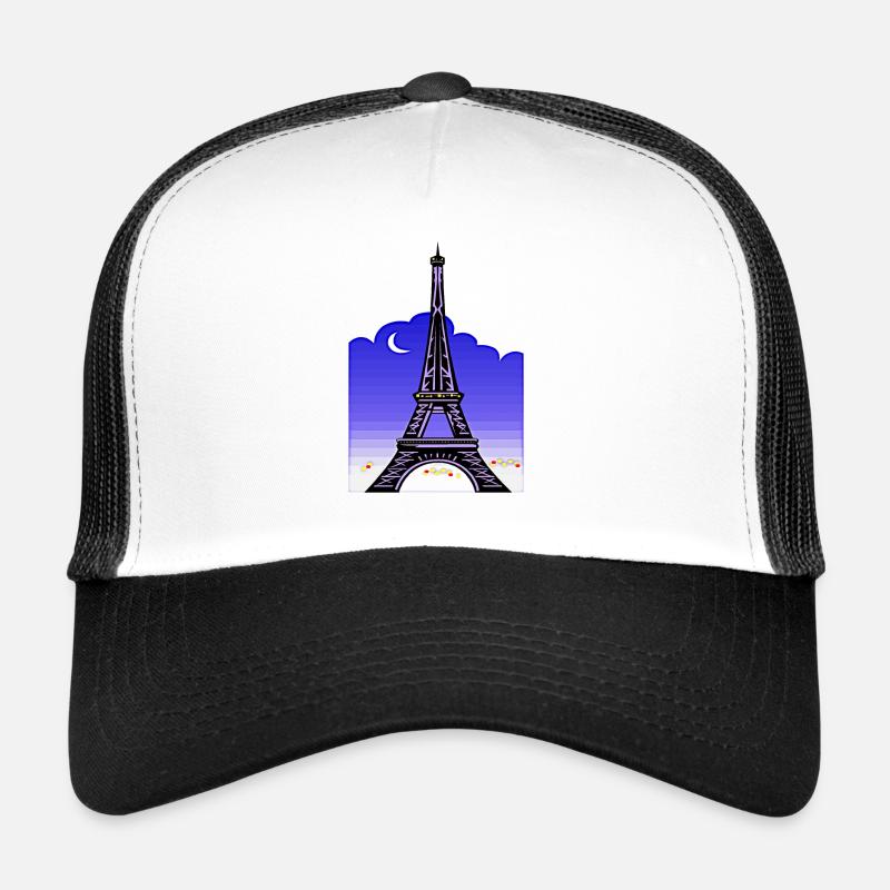 Eiffel Tower Trucker Cap