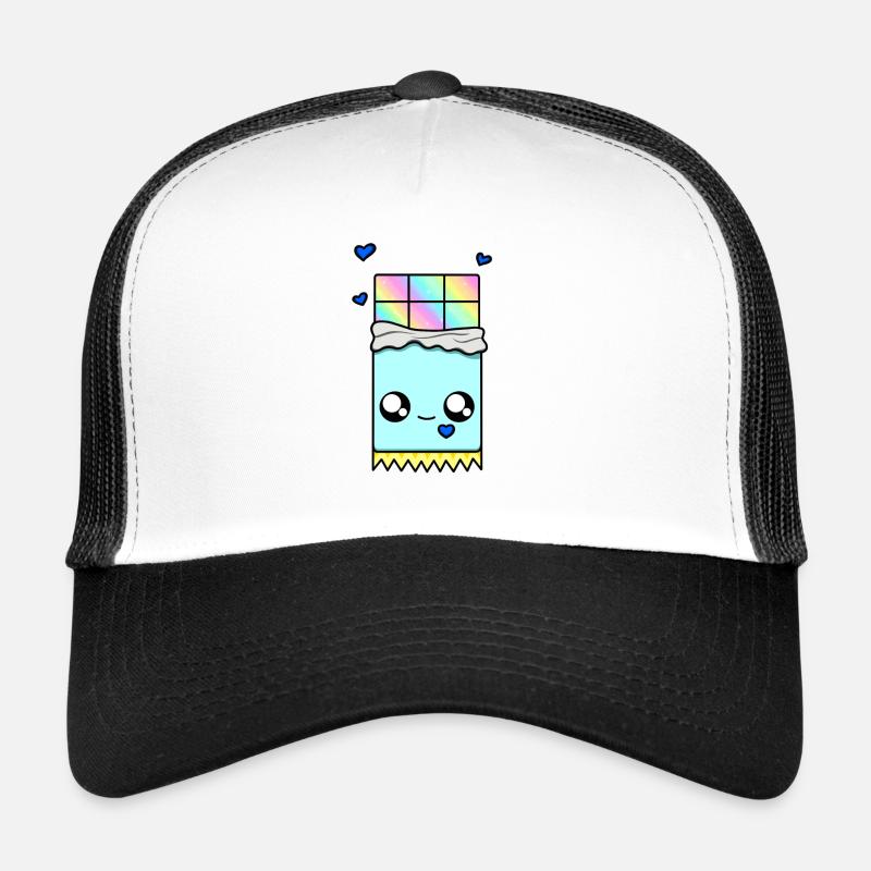 Tablette de chocolat kawaii - Cute chocolate bar Casquette trucker 