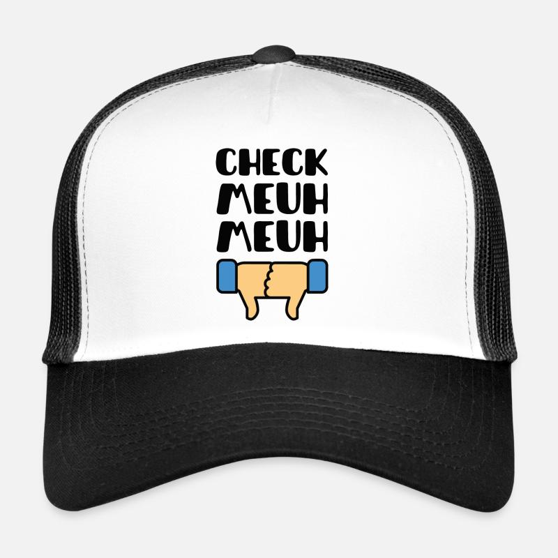 Check meuh meuh Trucker Cap