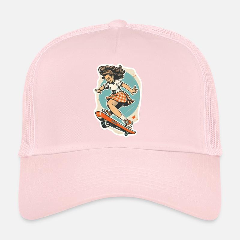 patineuse Casquette trucker 