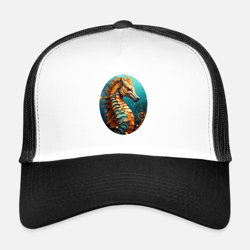 Hippocampe Casquette trucker 