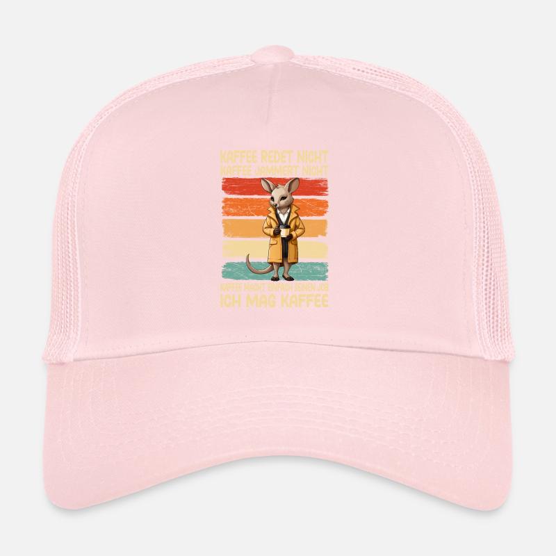 Kaffee Rede Nicht Kaffee Jammert Nicht känguru Trucker Cap