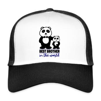 best brother - Trucker Cap - white/black - Front