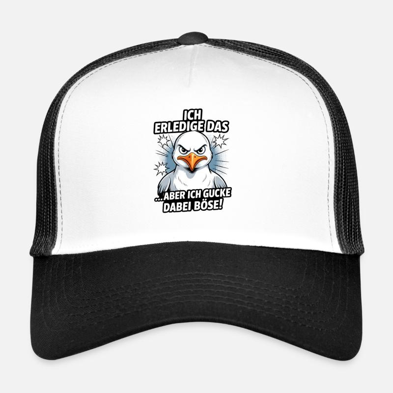 I do that but I look at evil seagull Trucker Cap