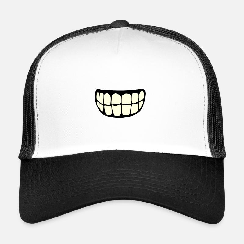 dent sourire dentier 206 S Casquette trucker 