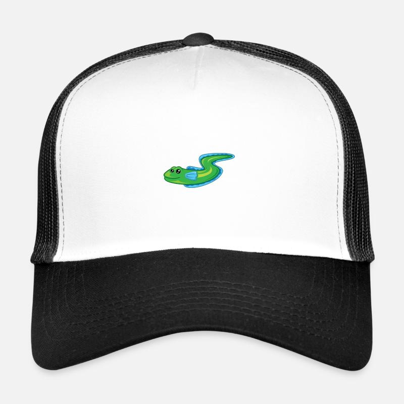 Aal Cartoon - Trucker Cap - Weiß/Schwarz