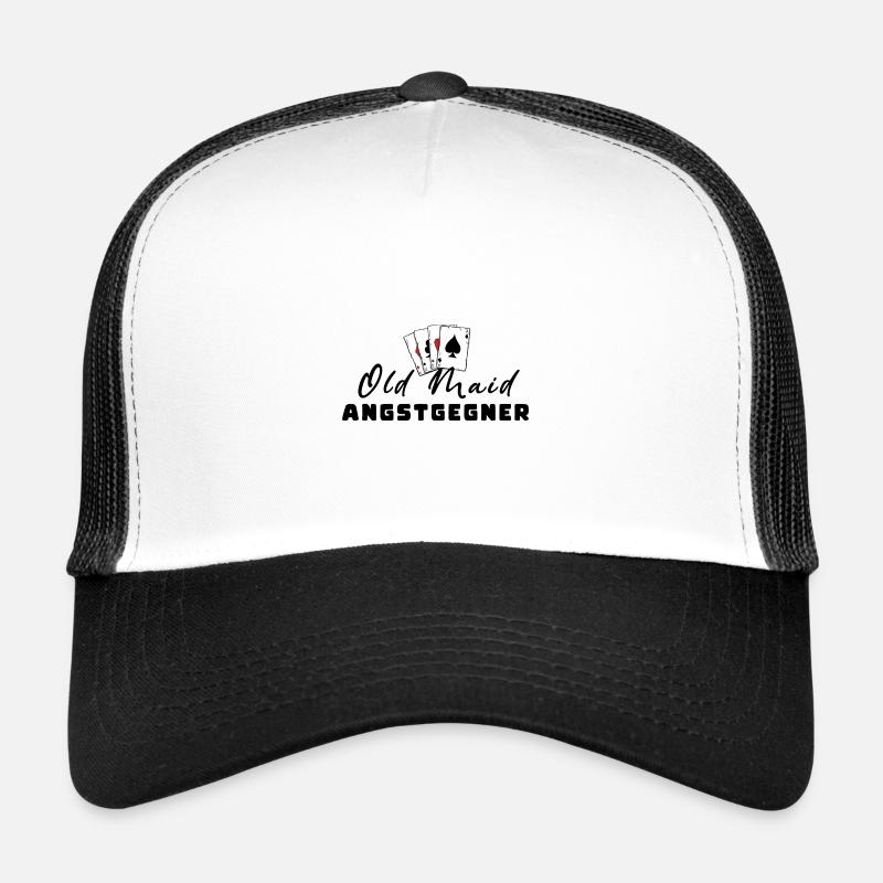 Old Maid Fear Opponent Trucker Cap