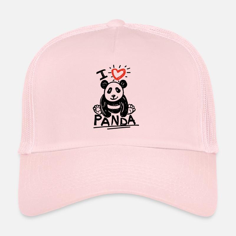 bébé panda assis Casquette trucker 
