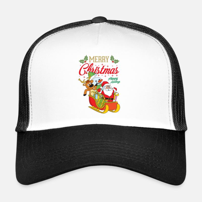 Père Noël Casquette trucker 