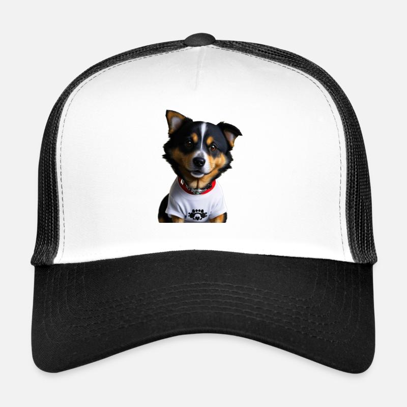 Chien mignon Casquette trucker 